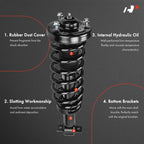 A-Premium Front Struts with Coil Spring Compatible with Ford