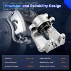 ECCPP 19-3333 Front Left Disc Brake Caliper Assembly