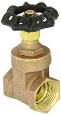 Dixon BGV75 Brass Gate Valve, 3/4" NPT Female