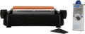 IM200 Knife Sharpener Oil Stone Sharpening Stone Kit with Coarse/Medium Crystolon and Fine India Stones, Sharpening