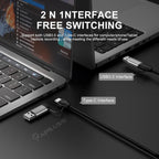 Video Capture Card, 4K Input HDMI to USB 3.0 A/C, 2K 30FPS Capture | 1080P 60FPS Capture Card for Streaming