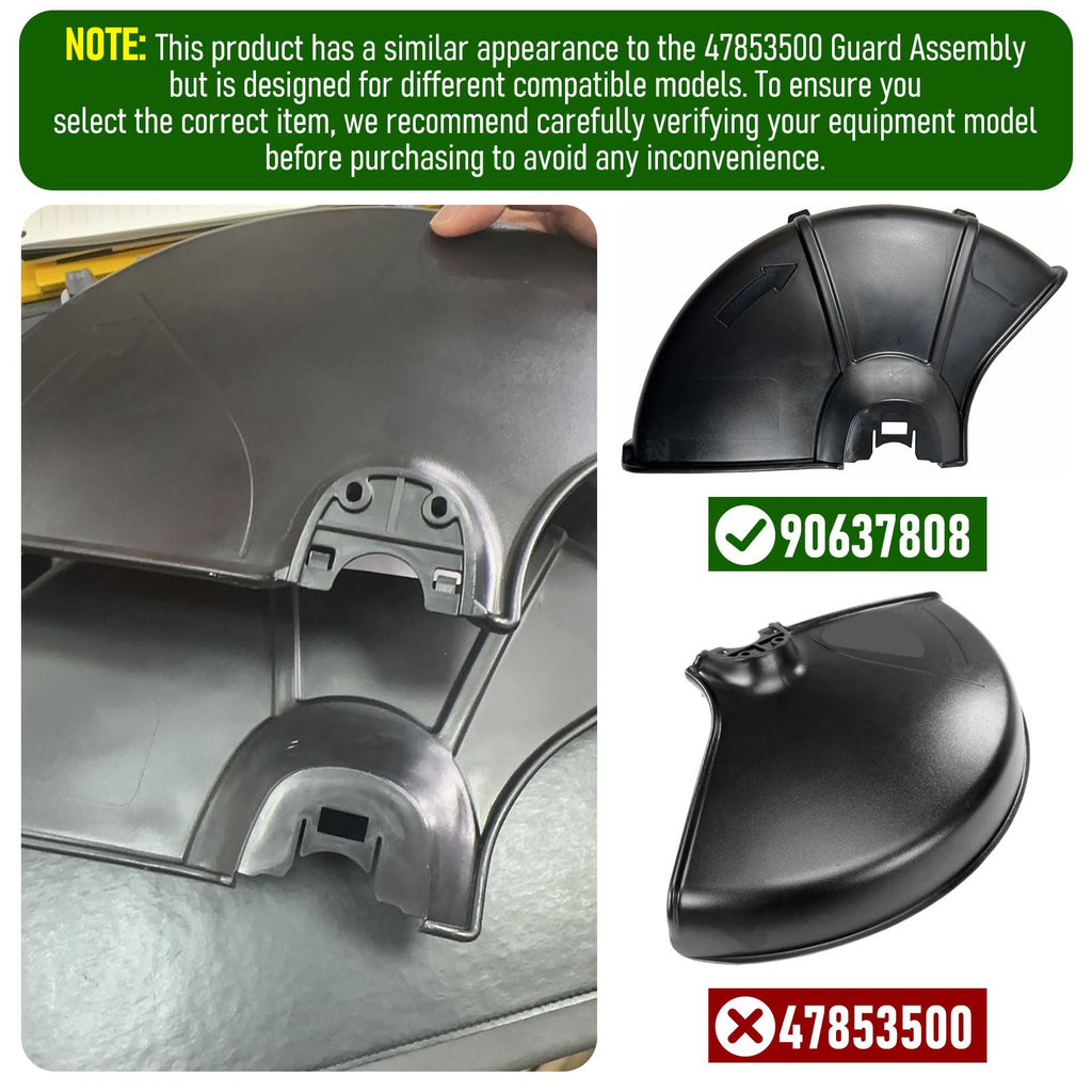 Fennoral 90637808 String Trimmer Guard Assembly for Black & Decker Trimmer