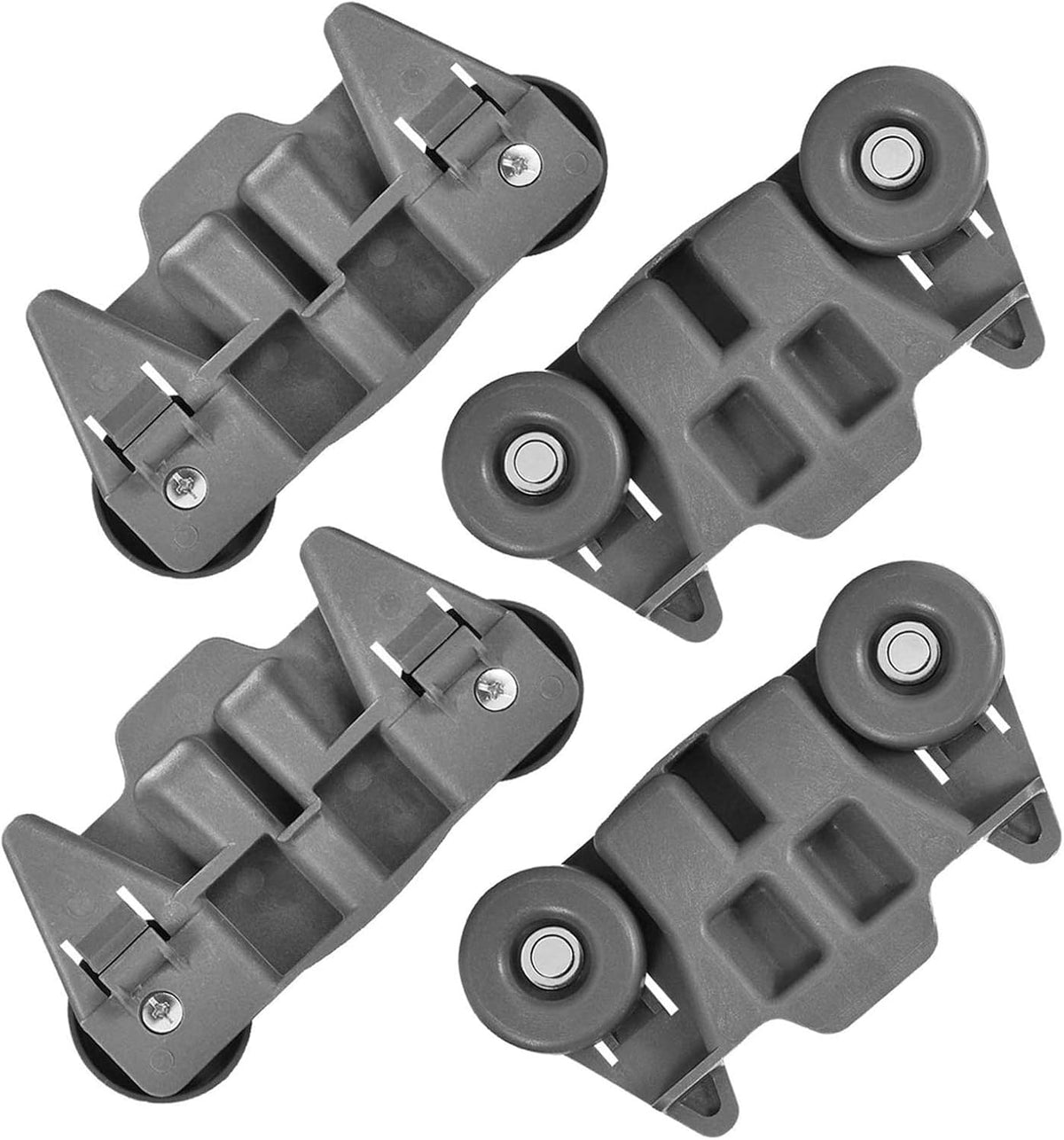 W10195416 Dishwasher Wheels Lower Rack Fit for Ken-more Whirl-pool