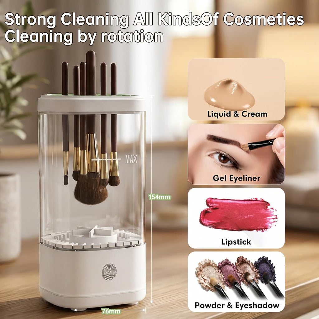 Electric Makeup Brush Cleaner Machine Dryer-Holder