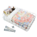 Sugar Glider Hammock Bed & Activity Platform - Versatile 2-in-1 Cage Accessories with Removable Bed, Sturdy Chew