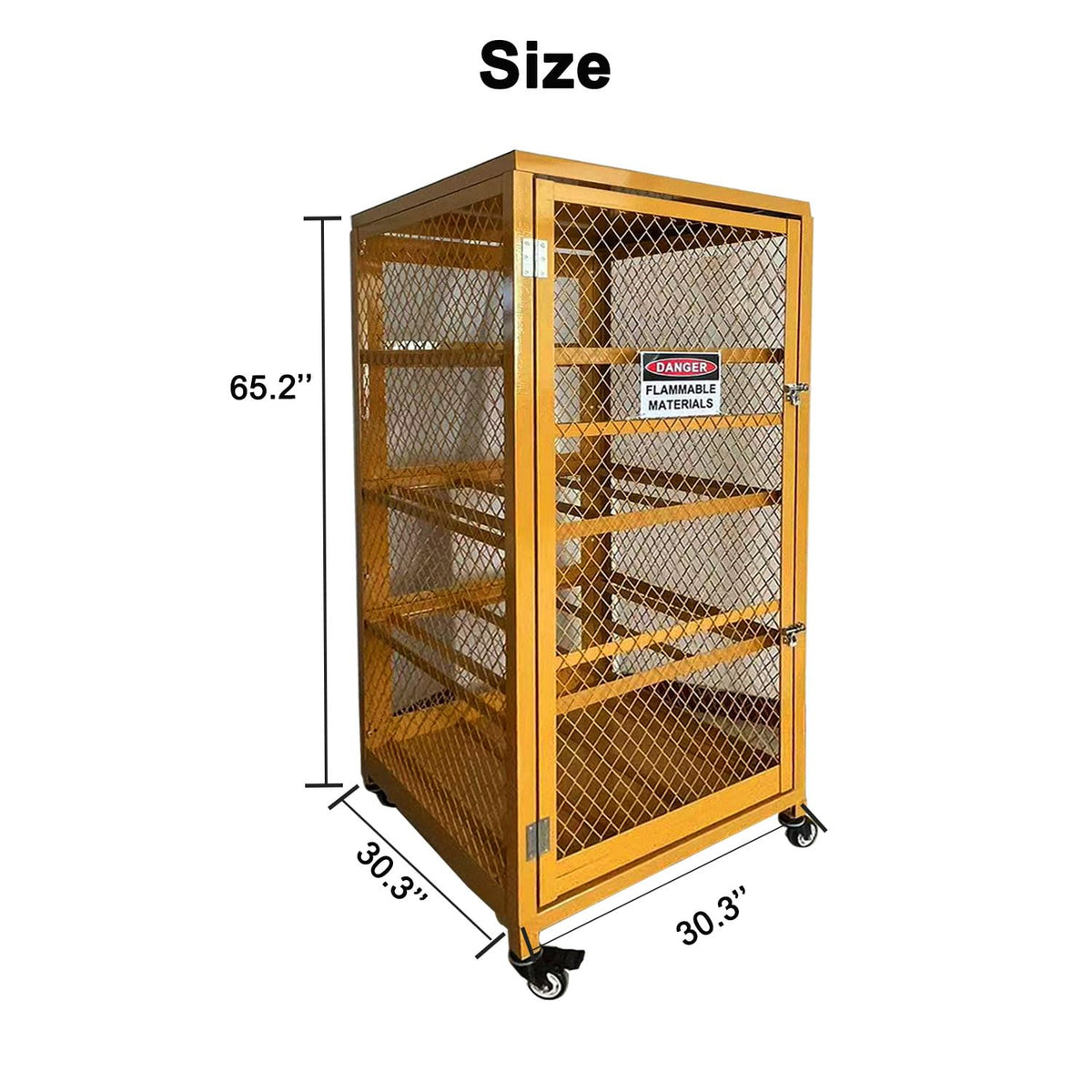 Industrial Cage Cabinet Vertical Storage & Horizontal Storage Lockers