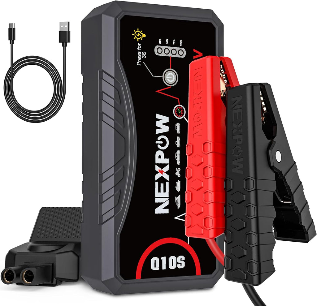 Car Jump Starter 2026 Upgraded Car Battery Jump Starter Pack