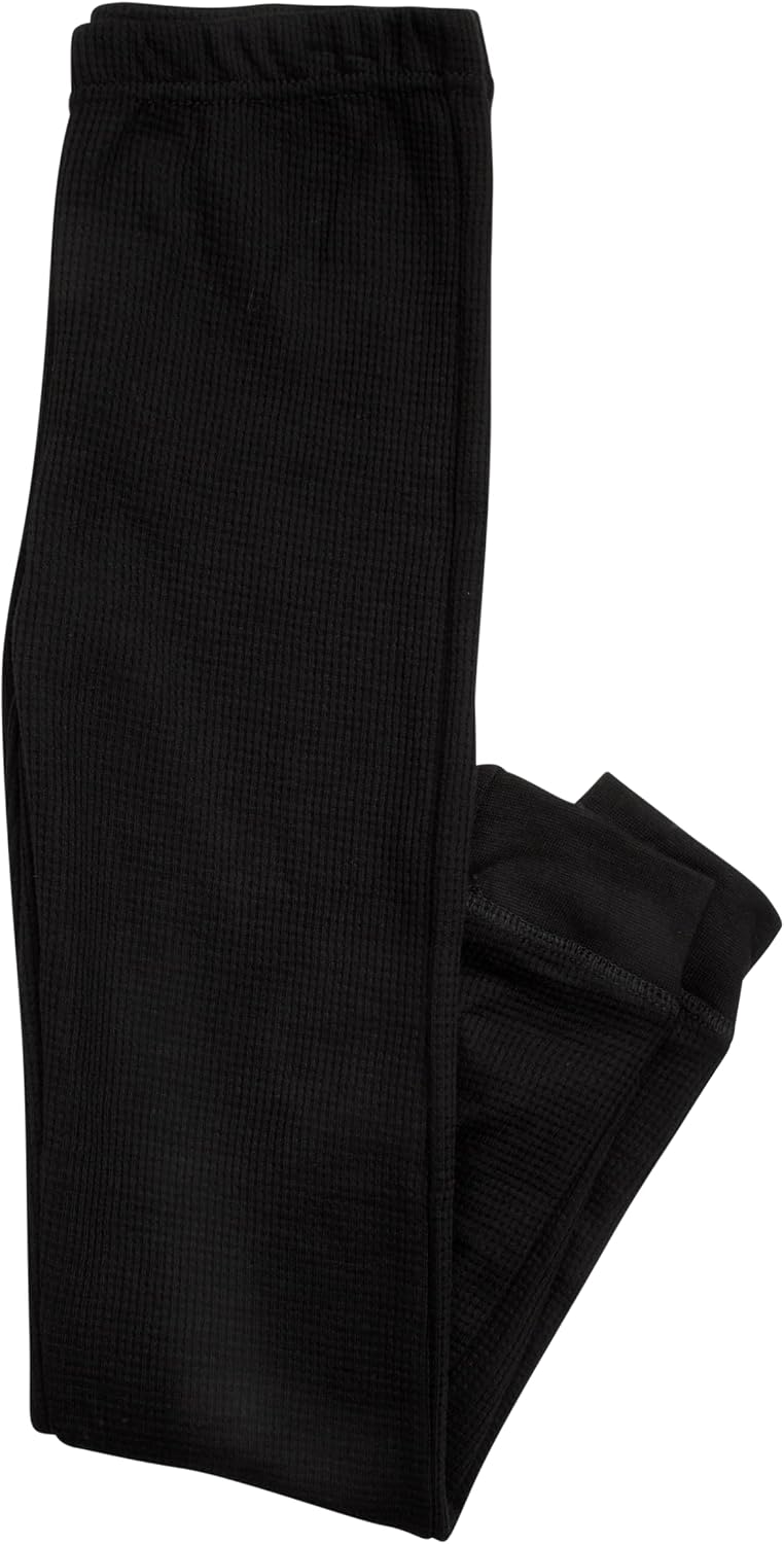 Boys Thermal Underwear Set - 6 Piece Waffle Knit Set Thermal Base Layer Long Johns Top and Bottom (2T-16)