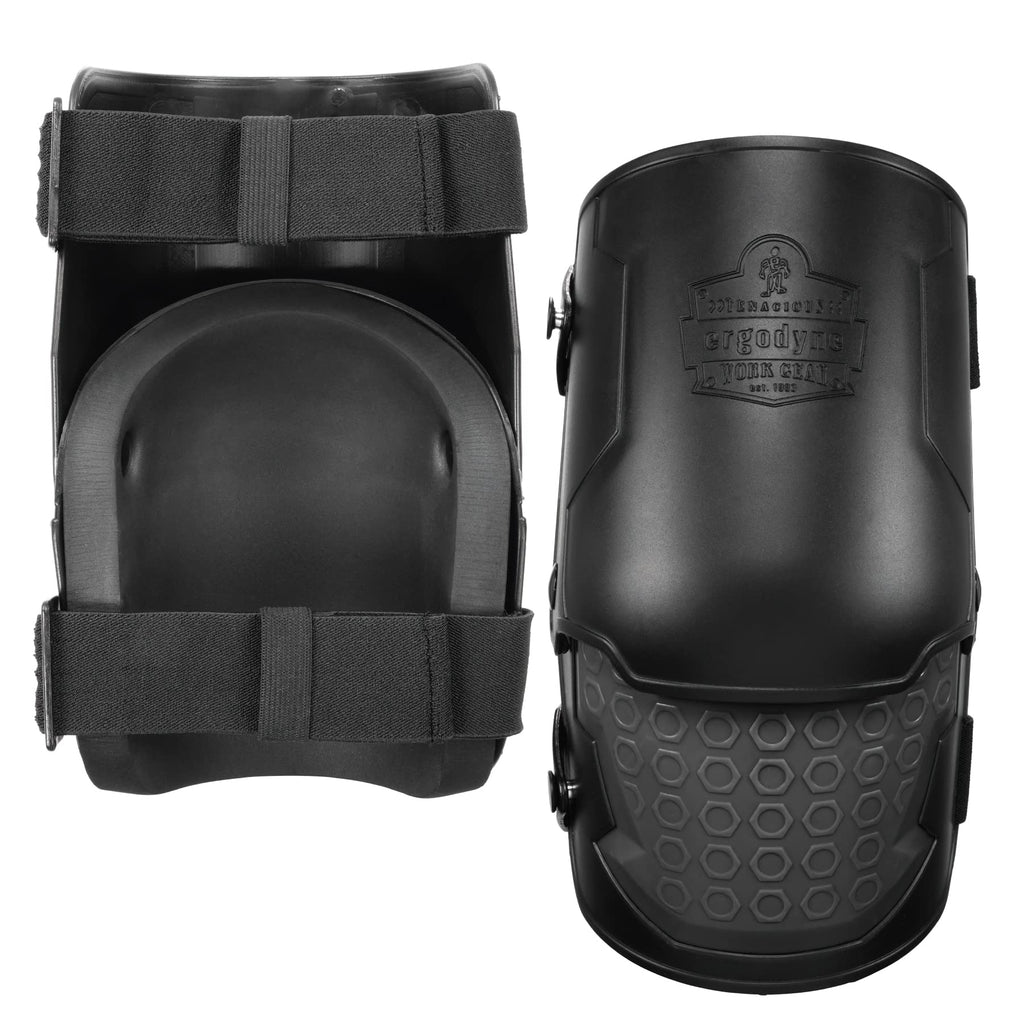 ProFlex 360 Knee Pad, Hinged Design, Hard Shell, Non-Marring Rubber Cap, Extra Large