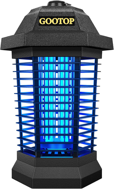Bug Zapper Outdoor, Mosquito Zapper, 4200V 3 Prong Plug in Electric Fly Zapper, Mosquito Killer, Fly Traps, Flying