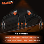 CARMKIT Front Upper Control Arms Compatible with 04-20 F-150