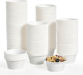 200 Pack 2 oz Compostable Portion Cups, Biodegradable Souffle Cups