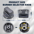 Cosamatcozon PA010080 Upgraded Burner Selector Knob (Black)