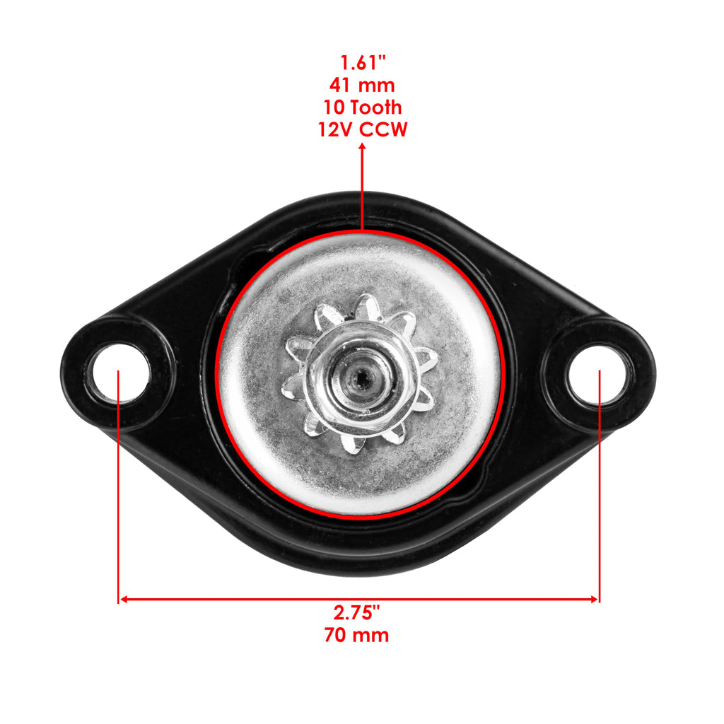 Caltric Starter Motor Compatible with Mercury Outboard 8HP 9.9 HP 2005-2011