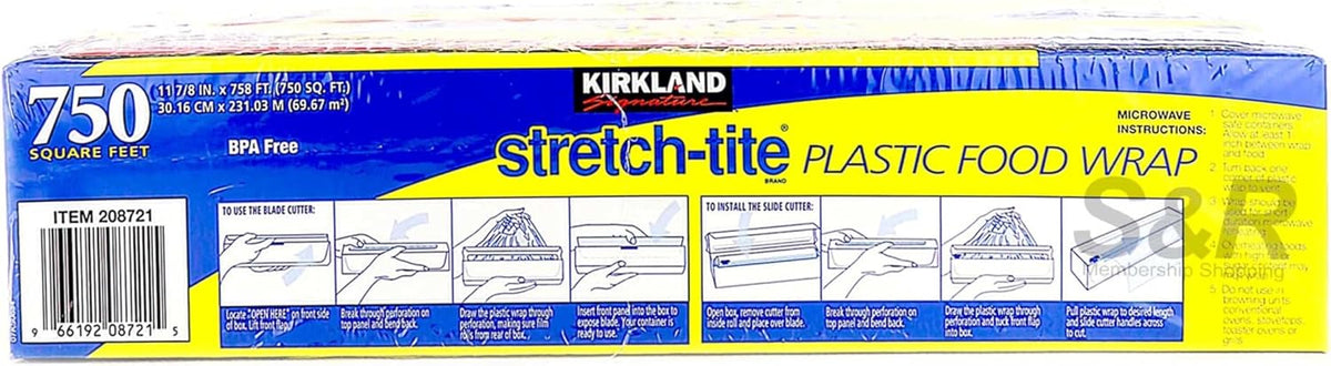 Signature Stretch Tite Plastic Food Wrap Single pack
