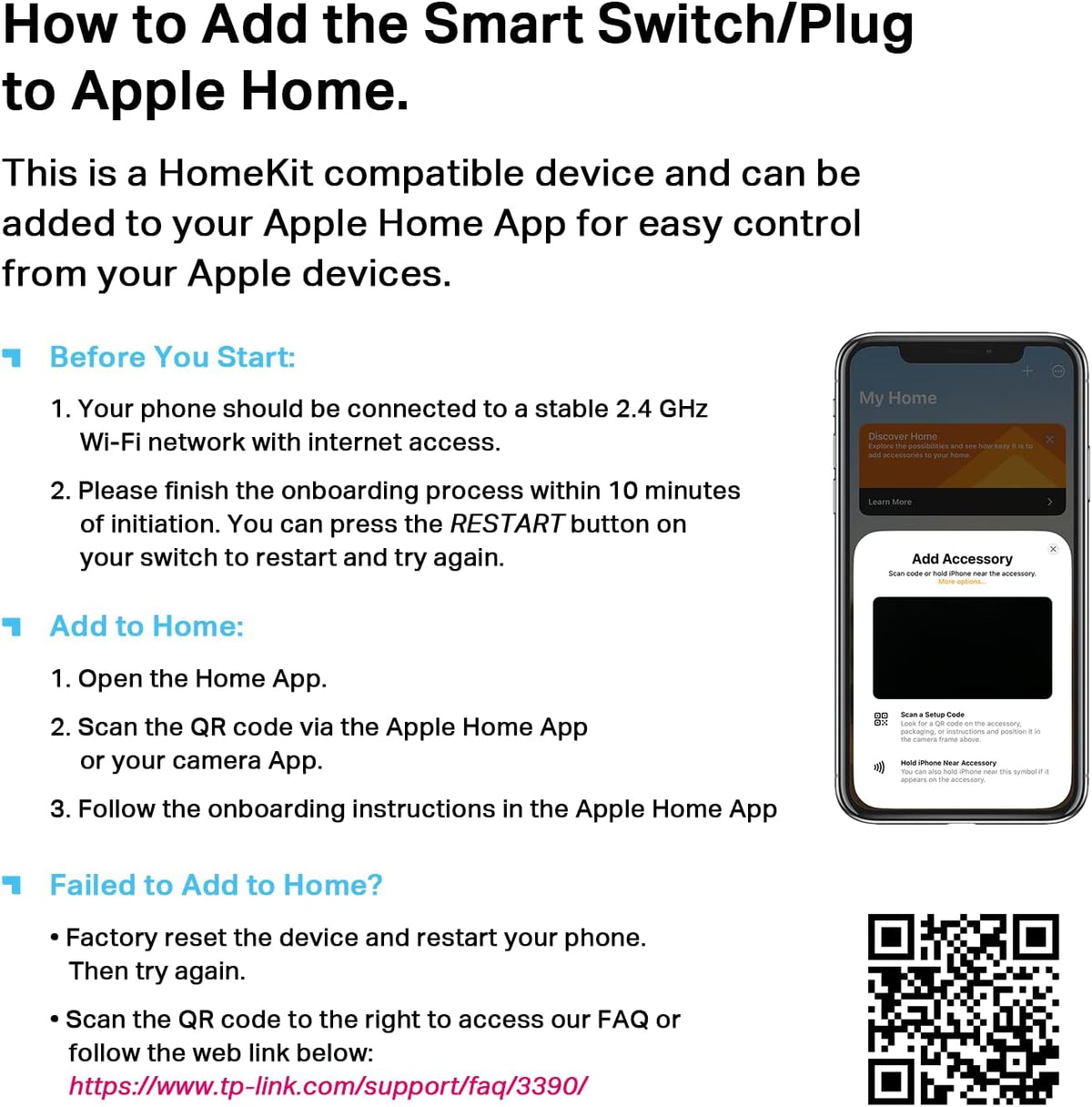 Apple HomeKit Smart Plug Mini, 15A, P125(4-Pack) | Works with Siri, Alexa & Google Home, UL Certified, 2.4G Wi-Fi