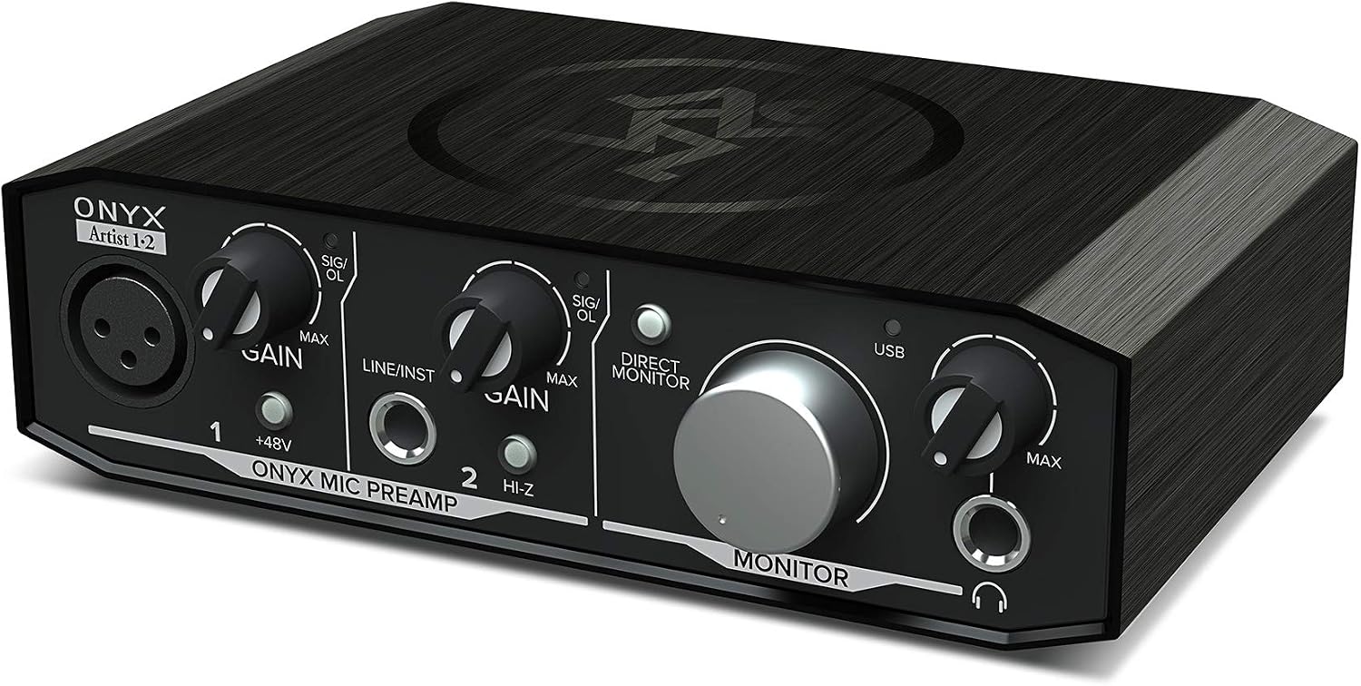 Audio Interface, Onyx Artist 1X2 USB Audio Interface (Onyx Artist 1-2)