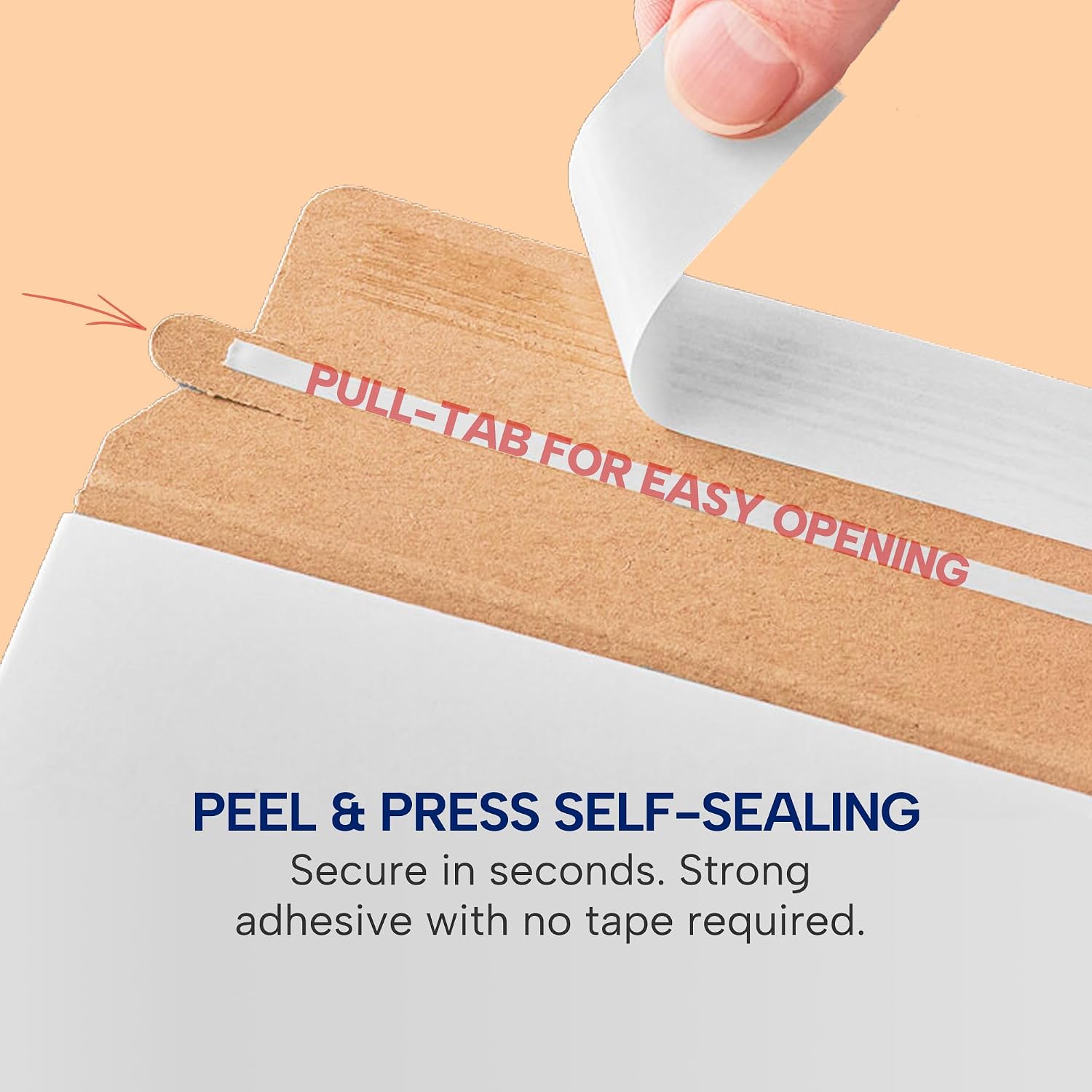 Rigid Mailers 12.75 x 15 (100-Pack) - Cardboard Mailer Envelopes for Photos, Artwork, Certificates - Stay Flat