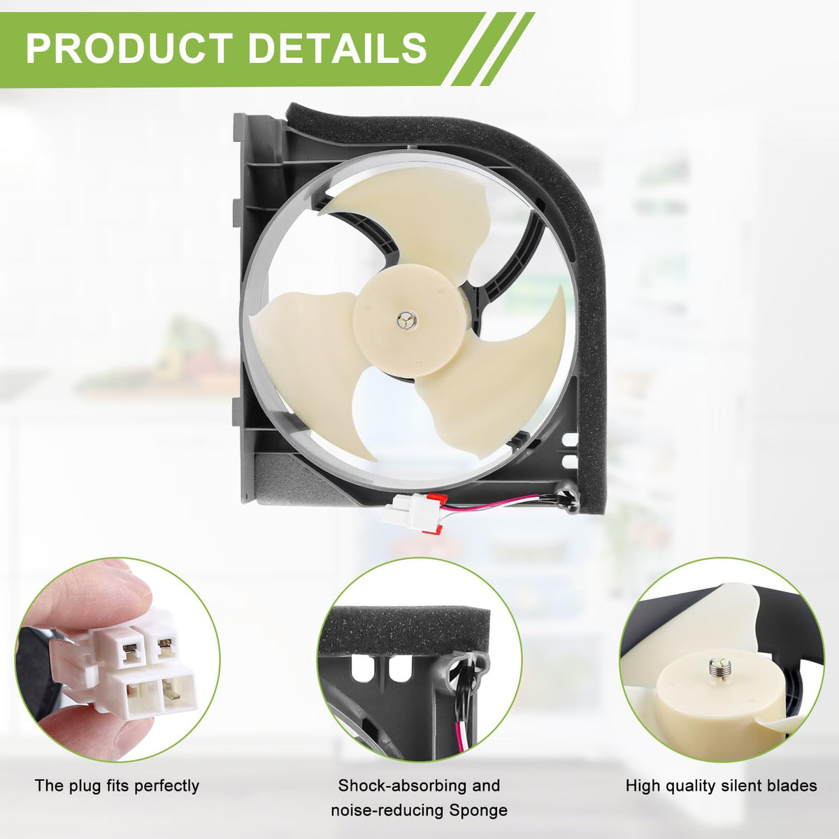 AMI PARTS DA97-15765A, DA97-15765C Refrigerator Condenser Fan Motor