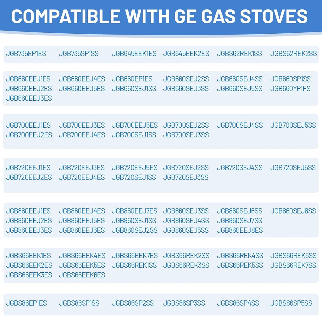 JGBS66REK4SS JGBS66REKSS JGB700SEJ1SS JGB700SEJ4SS Gas Stove Knobs