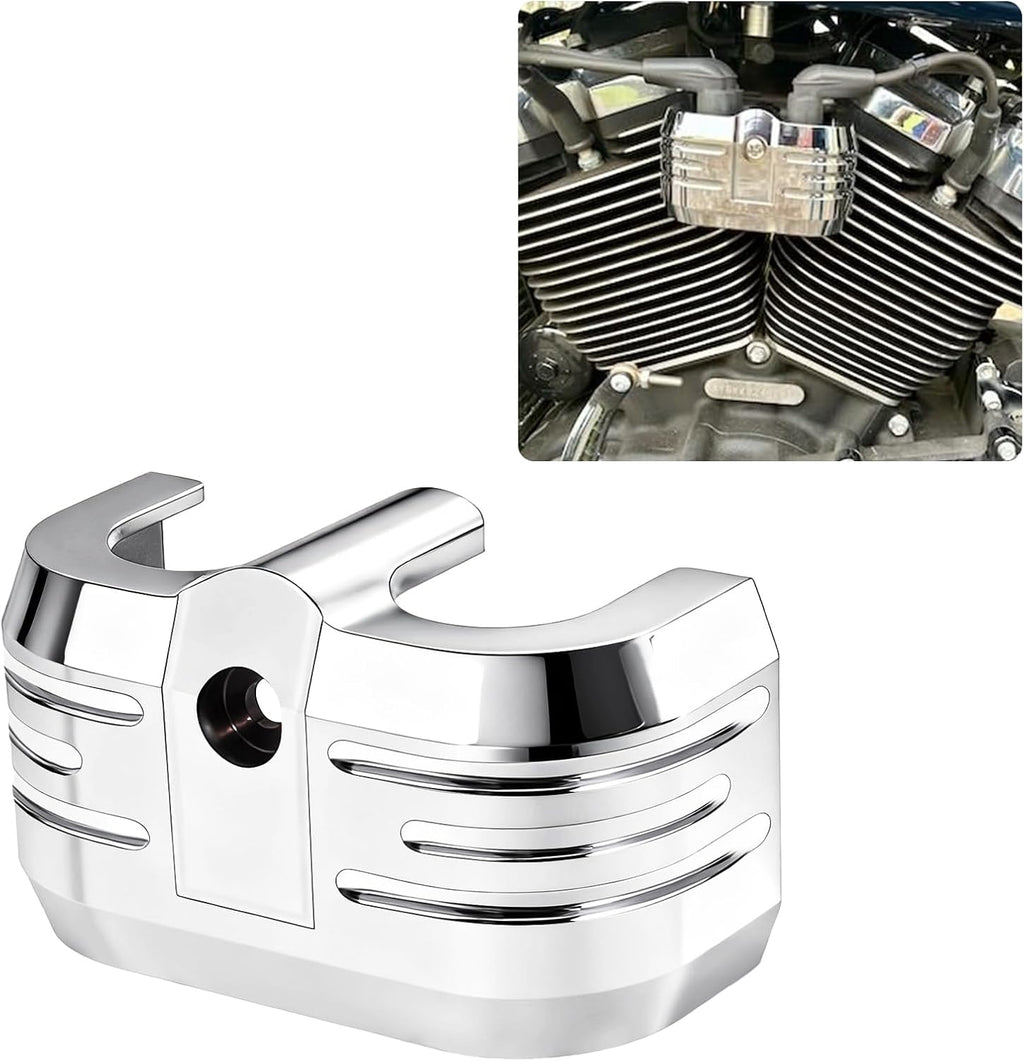 Chrome Ignition Coil Cover for Harley Road Glide Street Glide 2018-2025