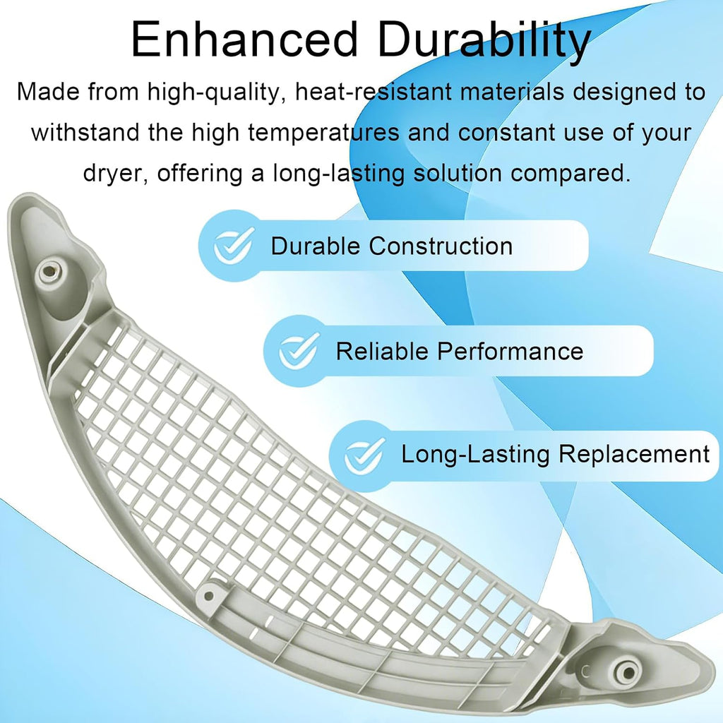 Dryer Lint Cover Guide Grill For DLE1001W, DLE1101W, DLE1501W, DLE4801W, DLE4870W, Compatible with LG