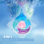 200 Count Laundry Detergent Pods Bulk 4 in 1 for Washing Machine