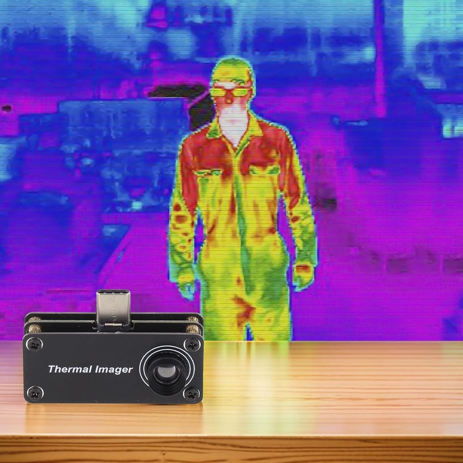 Infrared Thermal Imaging Camera For Android Smartphones, High Resolution Thermal Imagers Camera, for temperature