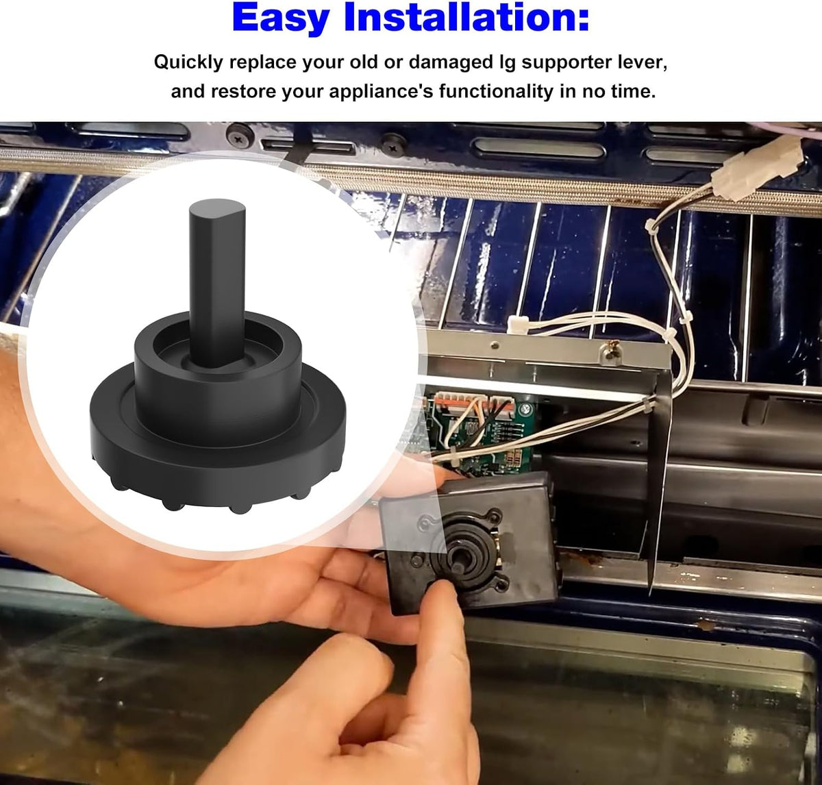 Appliance Knobs Supporter Lever Replacement LG MJH64334701 Stove Parts