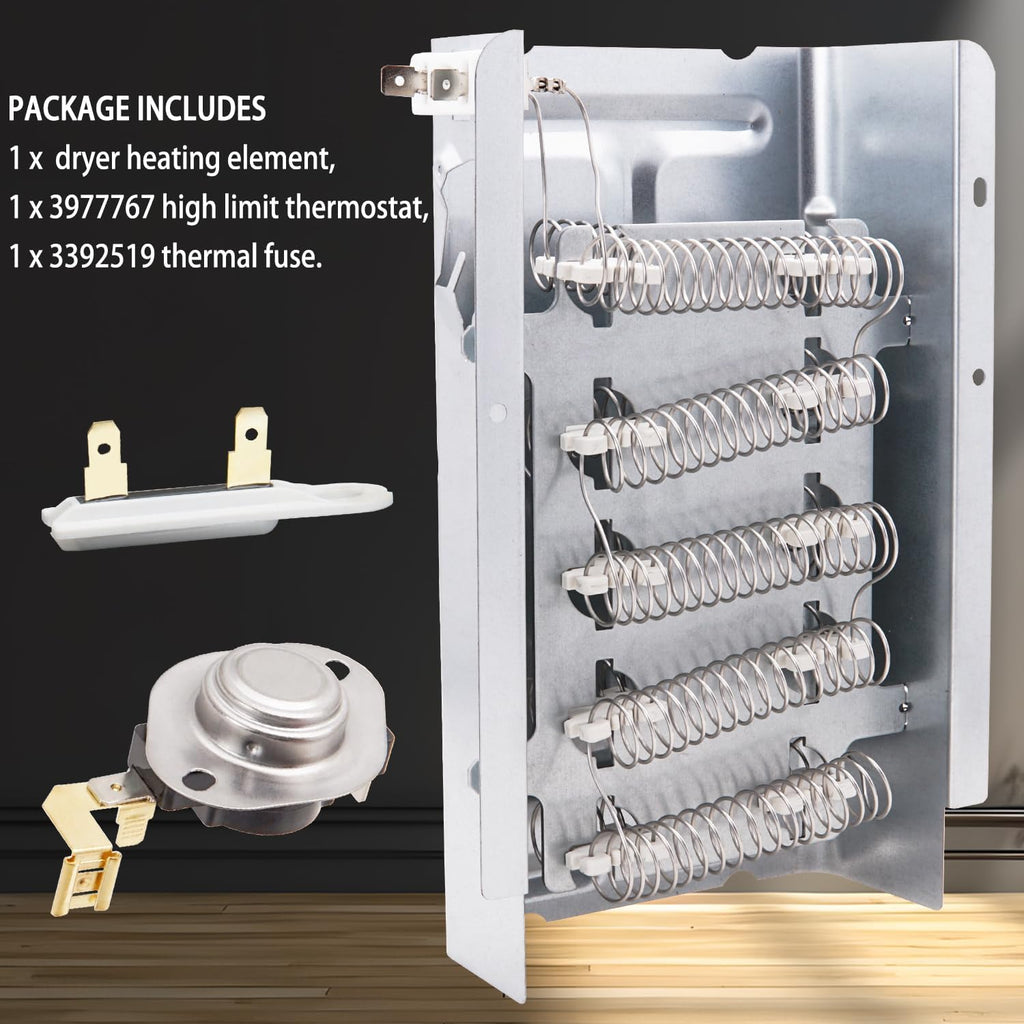 NED4600YQ1 NED4500VQ0 NED4600YQ0 NED4500VQ2 Dryer Heating Element for Amana