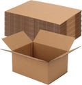 30 Pack 8x6x4 Shipping Boxes Brown, Small Corrugated Cardboard Box for Mailing, Packaging Small Business, Kraft