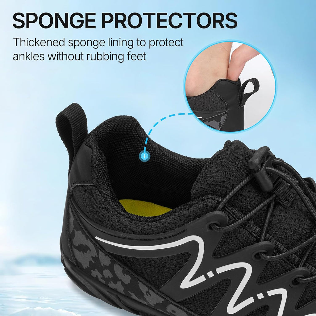 Barefoot Water Shoes Women Men Adult Hiking Swim Beach River Pool Hike Guarding Shoes Aqua Socks Protective Comfort