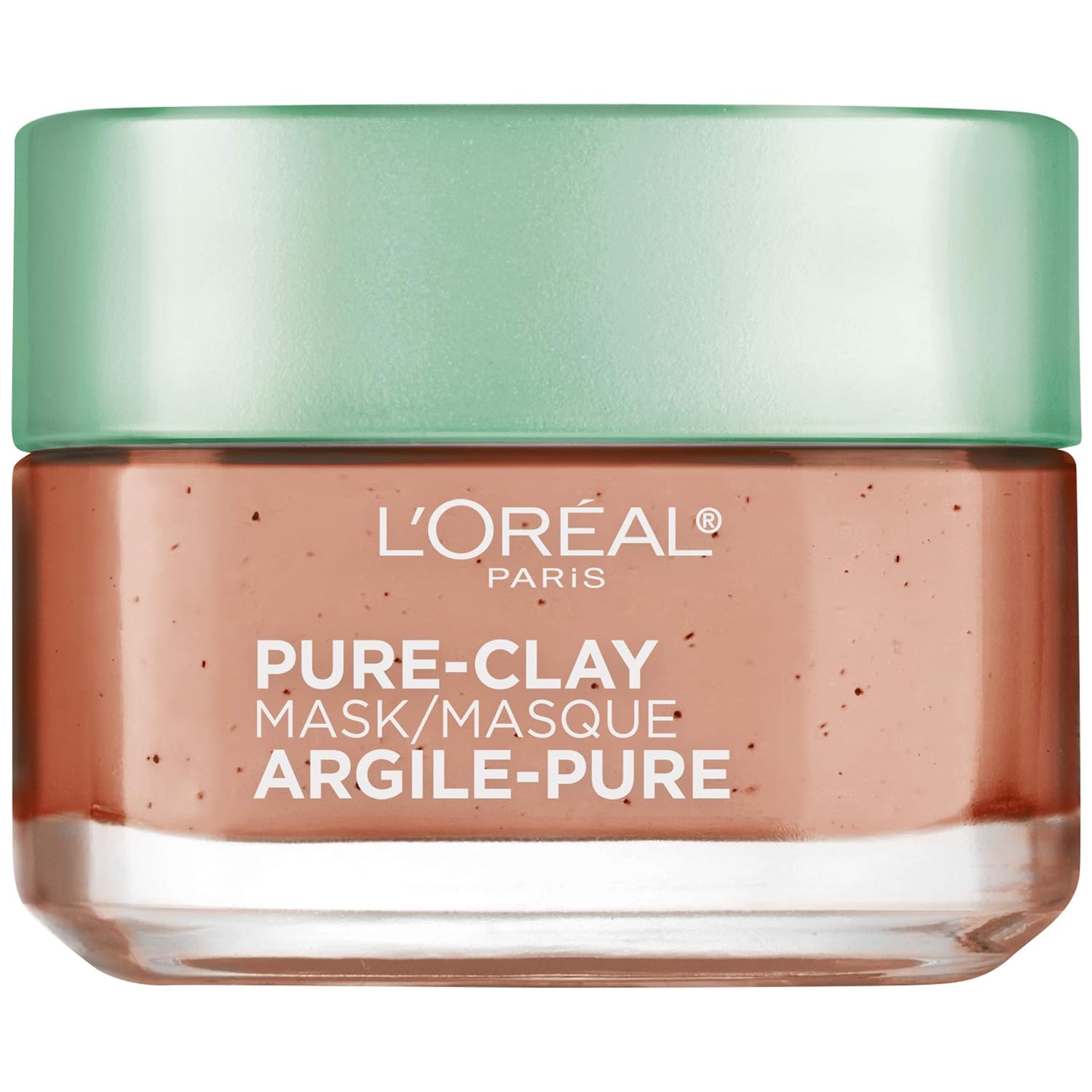 Skincare Pure Clay Face Mask with Red Algae for Clogged Pores to Exfoliate And Refine Pores, Clay Mask, at home face