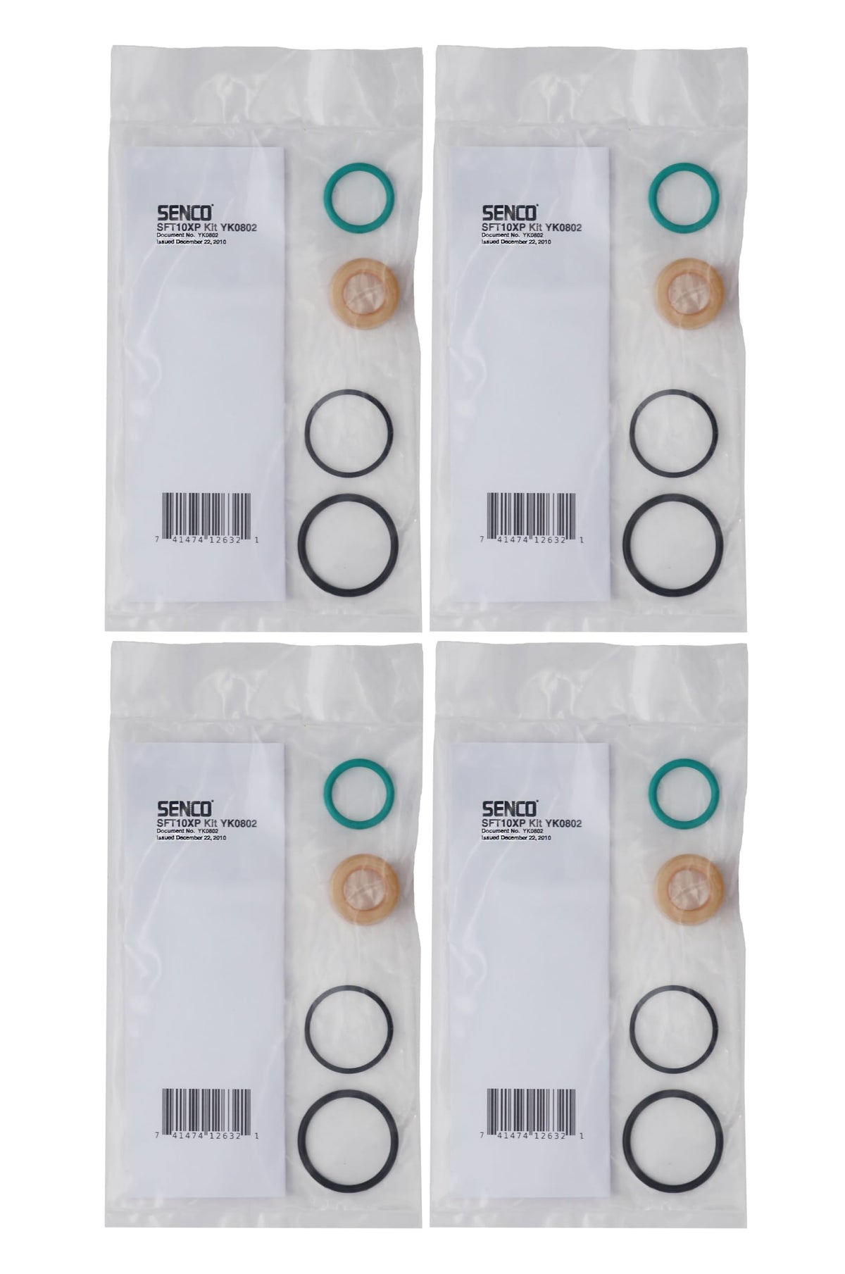 Senco YK0802 Repair Kit for Stapler SFT10XP (4-Pack)