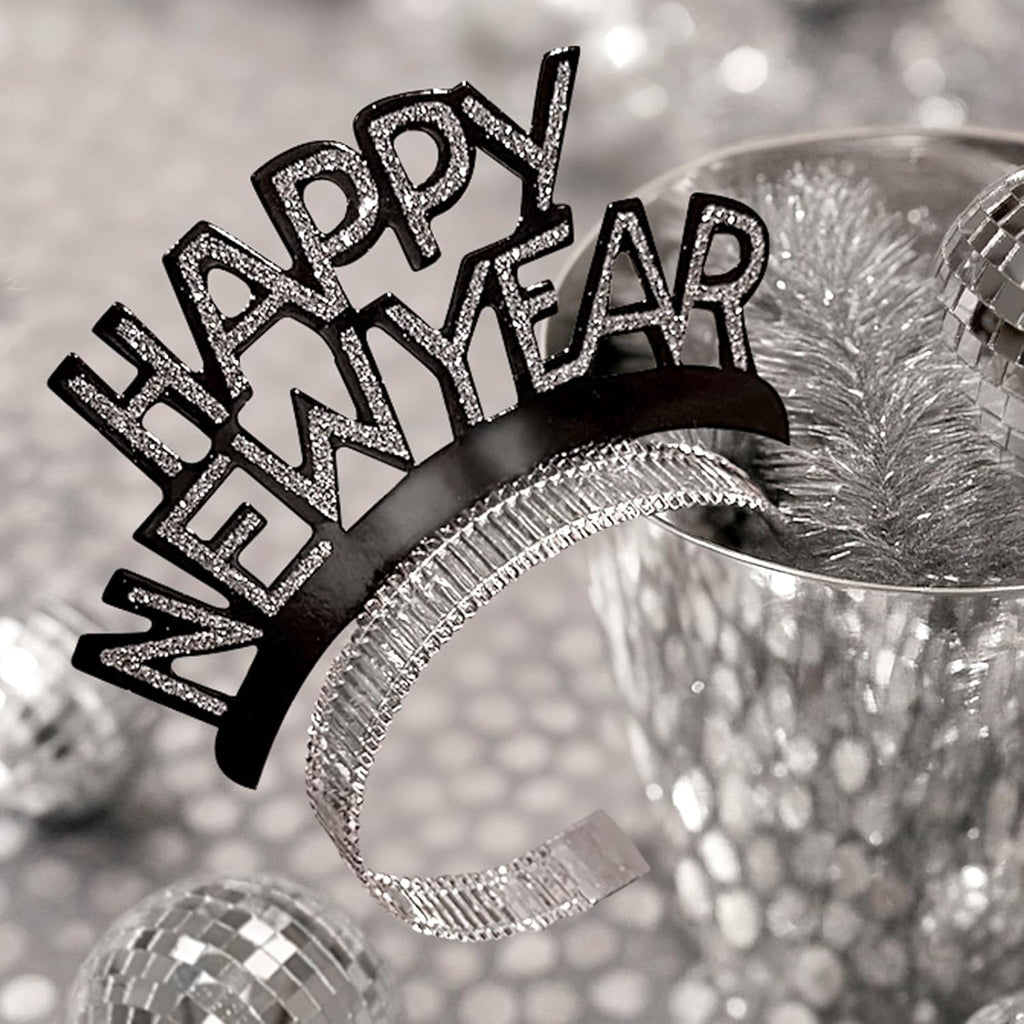 New Years Eve Party Supplies - New Years Decorations 2026 - 98 Pcs Sets With Happy New Year Balloons,Disco Balls
