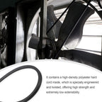 uxcell 3pcs 3V900 Rubber V Belt 90" Length x 0.38" Width x 0.31" Thick, Industrial Power Transmission Belt