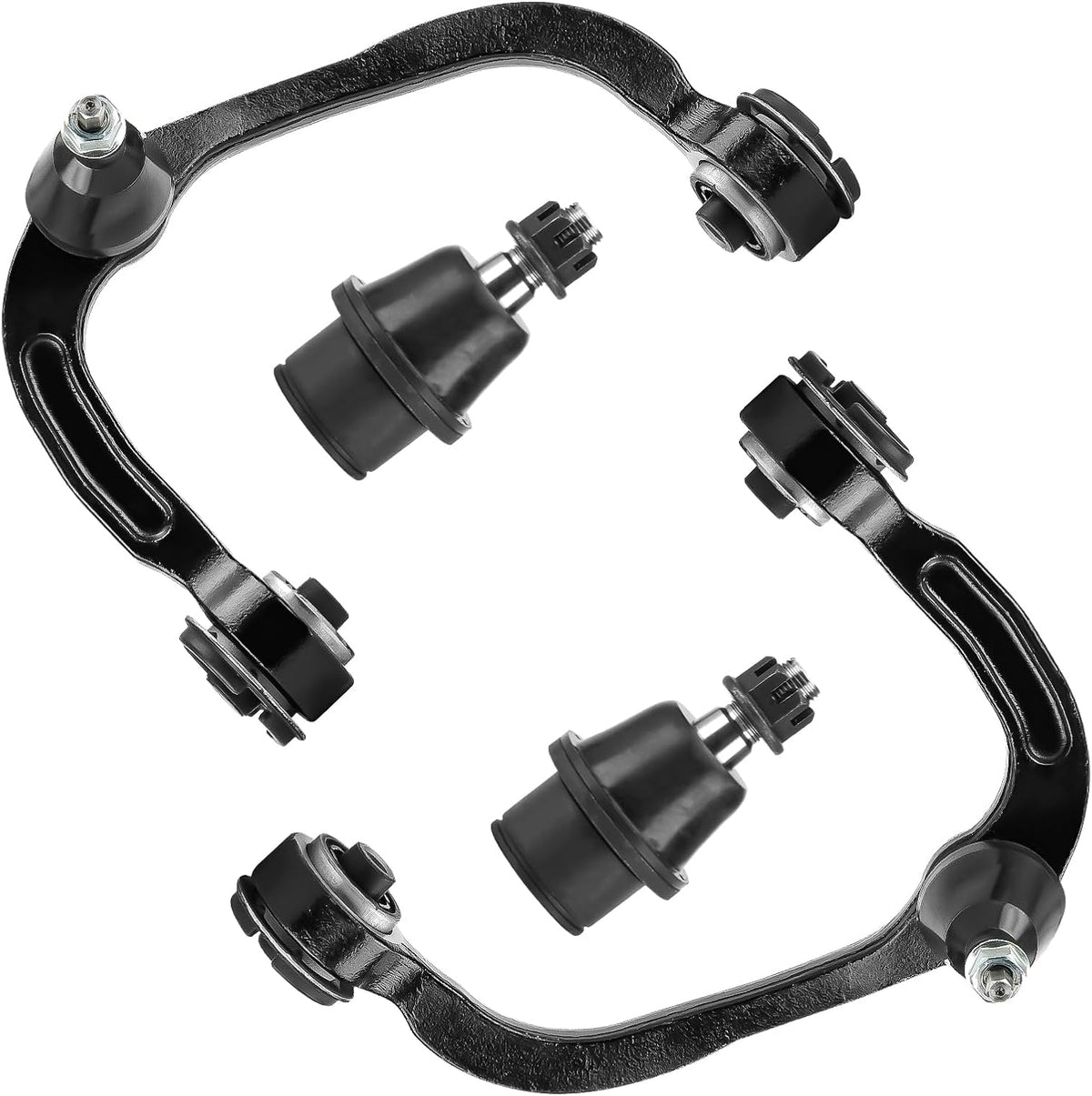4PCS Front Upper Control Arms Suspension Kits Ball Joint Assembly Fit for Ford F150 2004-2008, Fit for Lincoln Mark LT 2006-2008, Driver & Passenger Side