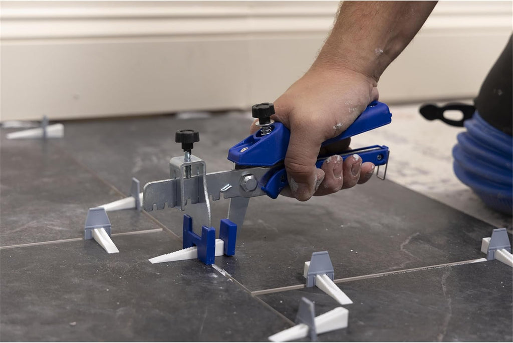 PLS Tile Leveling System Pliers, Tile Installation Tool | Ergonomic Pliers, Tighten Spacer Bases and Wedges, Precise