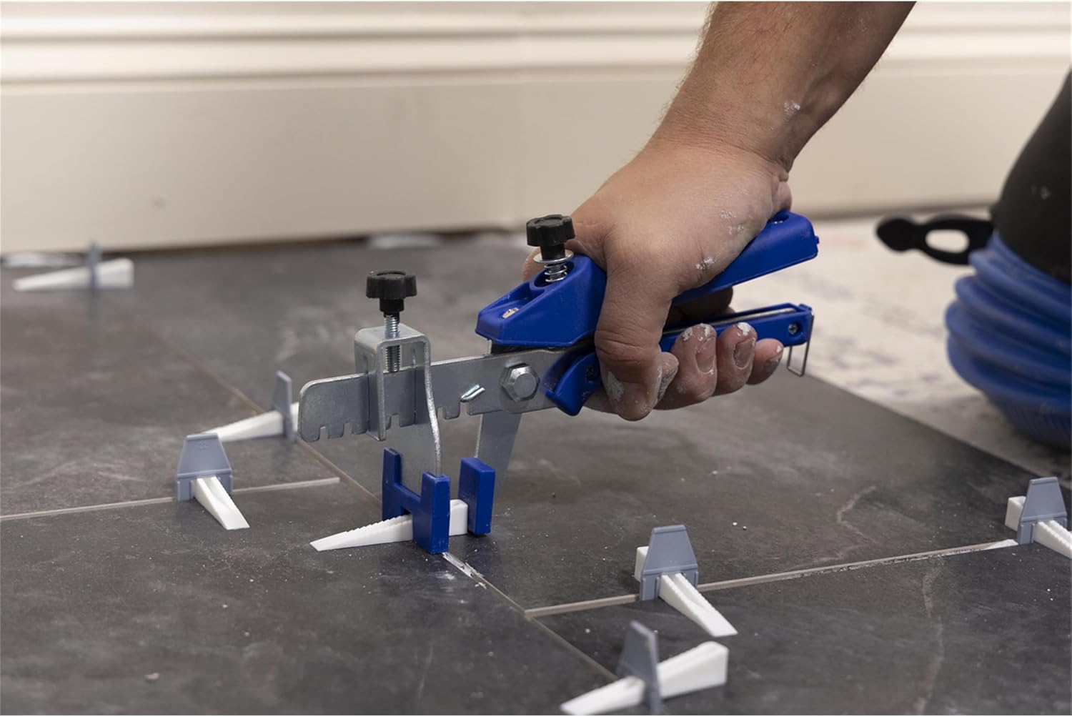 PLS Tile Leveling System Pliers, Tile Installation Tool | Ergonomic Pliers, Tighten Spacer Bases and Wedges, Precise