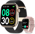 Smart Watches for Men Women(Answer/Make Calls),7 Day Battery Fitness Watch with SpO2/HR/Sleep/BP Monitor,120+ Sports