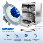 Vicue 524922P 518712P Motor Rotor Assembly Dishwasher Drawer Pump Motor Compatible with Fisher and Paykel DD24DCTW9, DD24DCTB9, DD24DCTX9, DD24DCHHTX9, DD24SAW9, DD24SAB9, DD24SAX9, DD24SCTW9