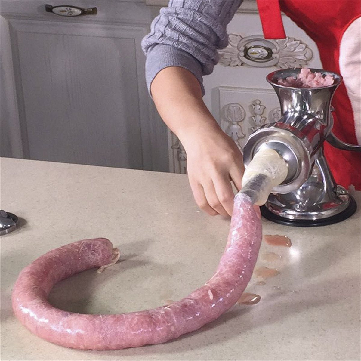 Edible Collagen Casings Dry Pig Sausage Casing Tube for Sausage Maker Machine,14m28mm