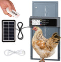 Automatic Chicken Coop Door Solar Powered with Timer & Light Sensor