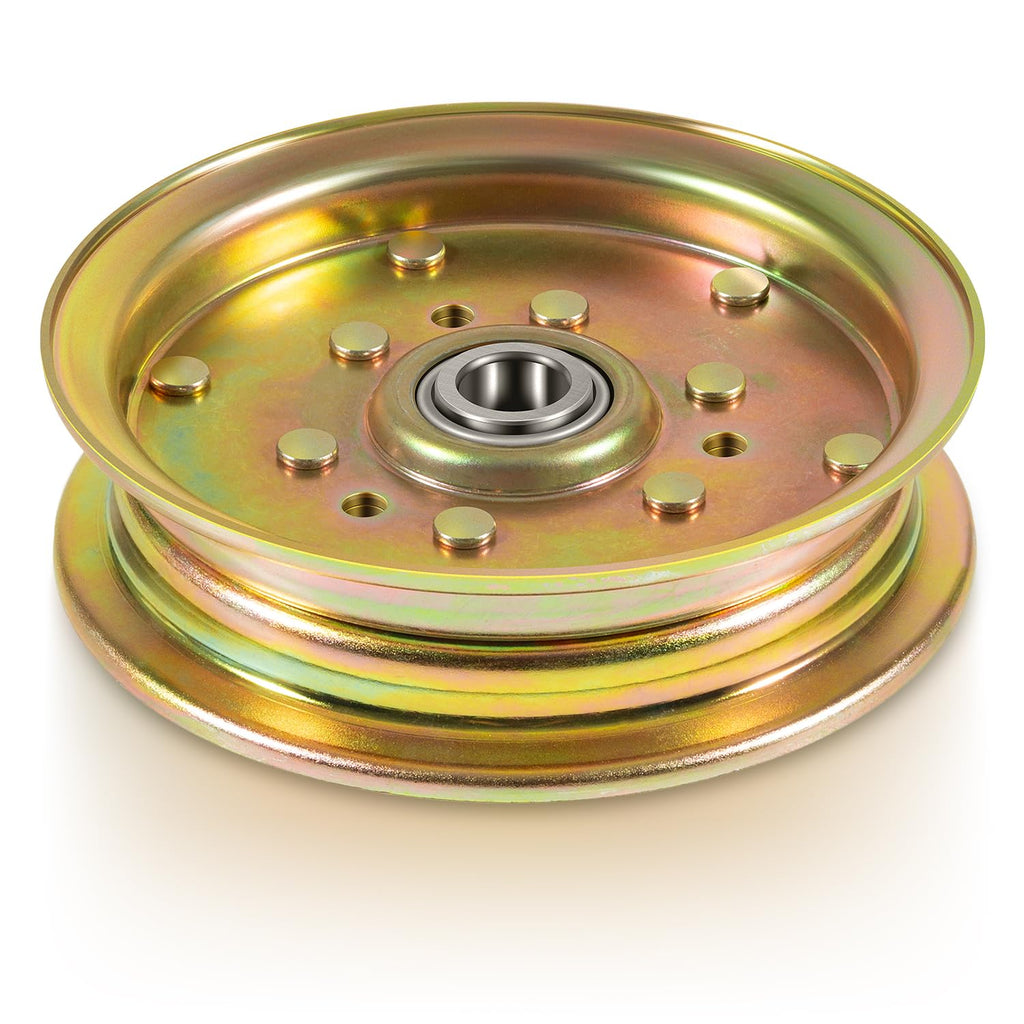 88663 Flat Idler Pulley for Mower Decks, 5" Flat Diameter, 5/8" Bore