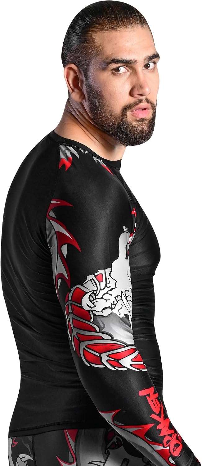 ROAR MMA Rashguard & BJJ Grappling Shorts Cage Fight Jiu Jitsu Spats No Gi Sets
