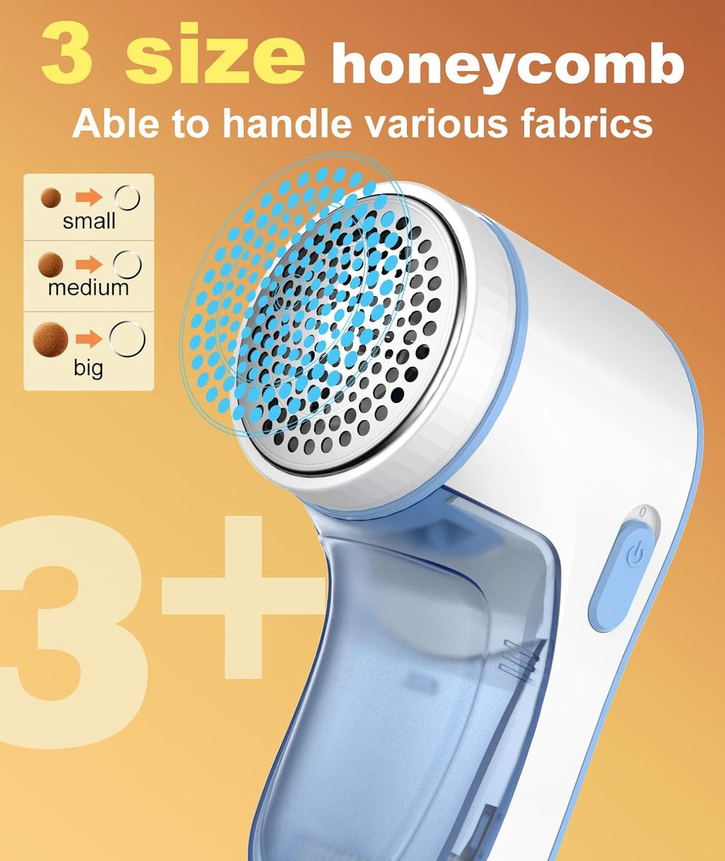 Fabric Shaver, Lint Remover for Clothes, Effectively and Quickly Remove Pills, Sweater Shaver with Stainless Steel