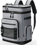 Large Waterproof Insulated Cooler Backpack, 30L, 48Cans | Men & Women, Leak Proof