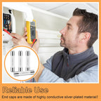 Relaxweex 5 Pcs Ceramic Fast Fuses for Multimeters, 6.3x32 mm Ff10a