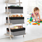 3 Pack Large Capacity Storage Bins Closet Organizer for Shelves