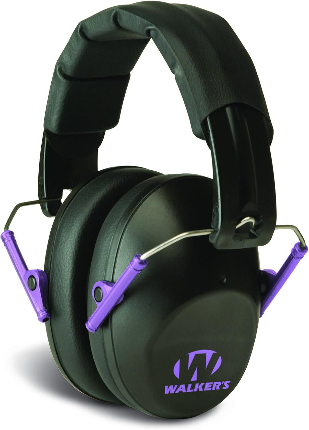 Walker's Unisex Adult's Lightweight Foldable Hearing Protection 22 dB Noise Reduction Pro Low-Profile Earmuffs